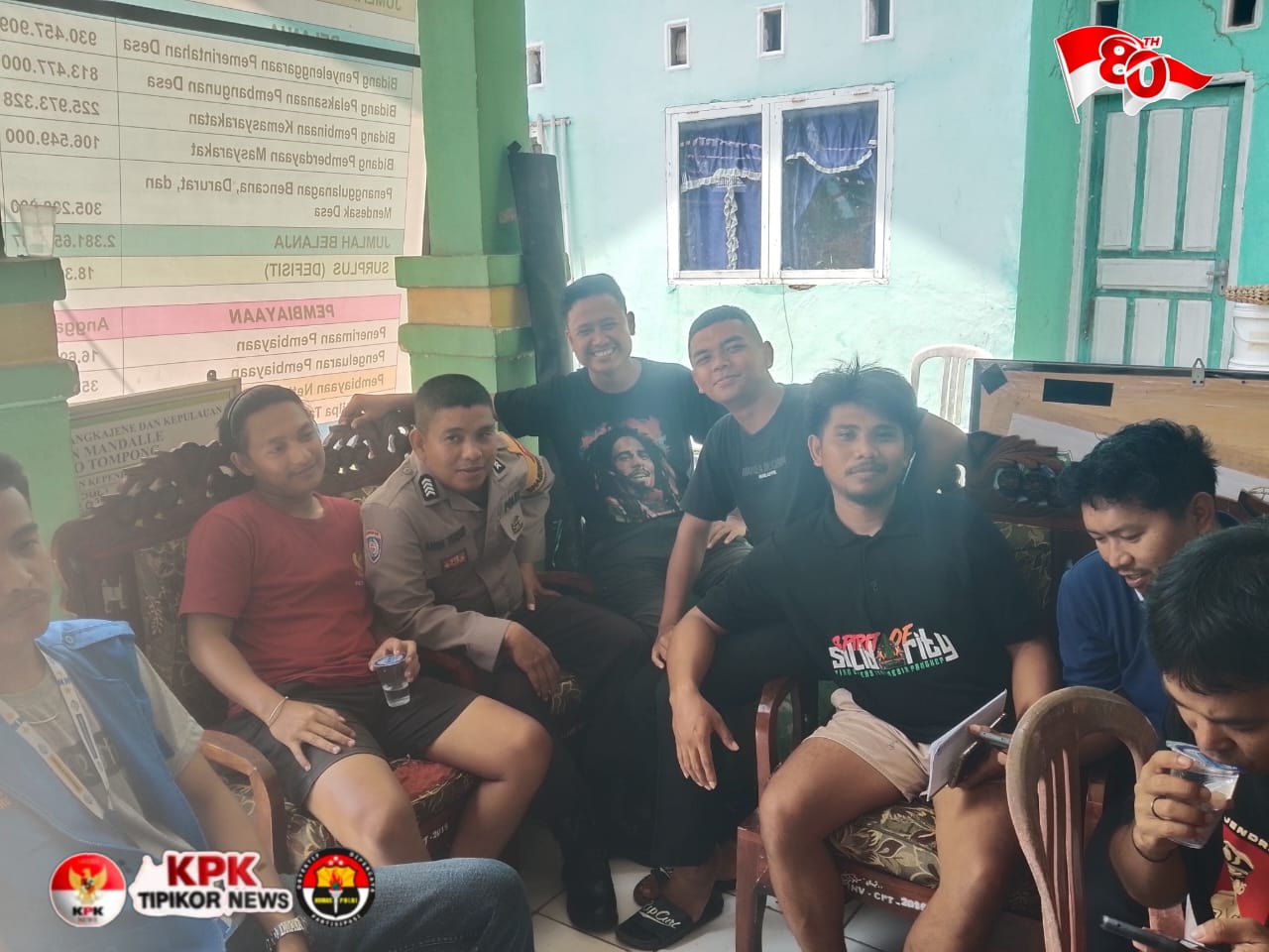 Bhabinkamtibmas Polsek Mandalle Ajak Warga Bersinergi Jaga Kamtibmas