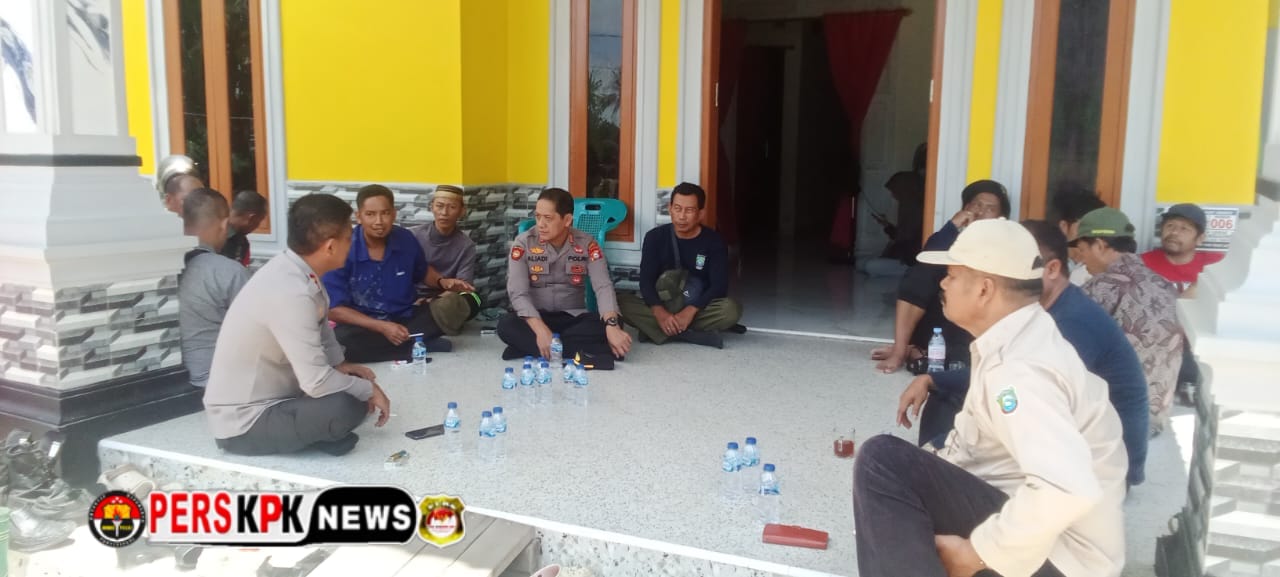 Kapolres Pangkep Sambang Warga, Hadirkan Polisi Humanis di Tengah Masyarakat