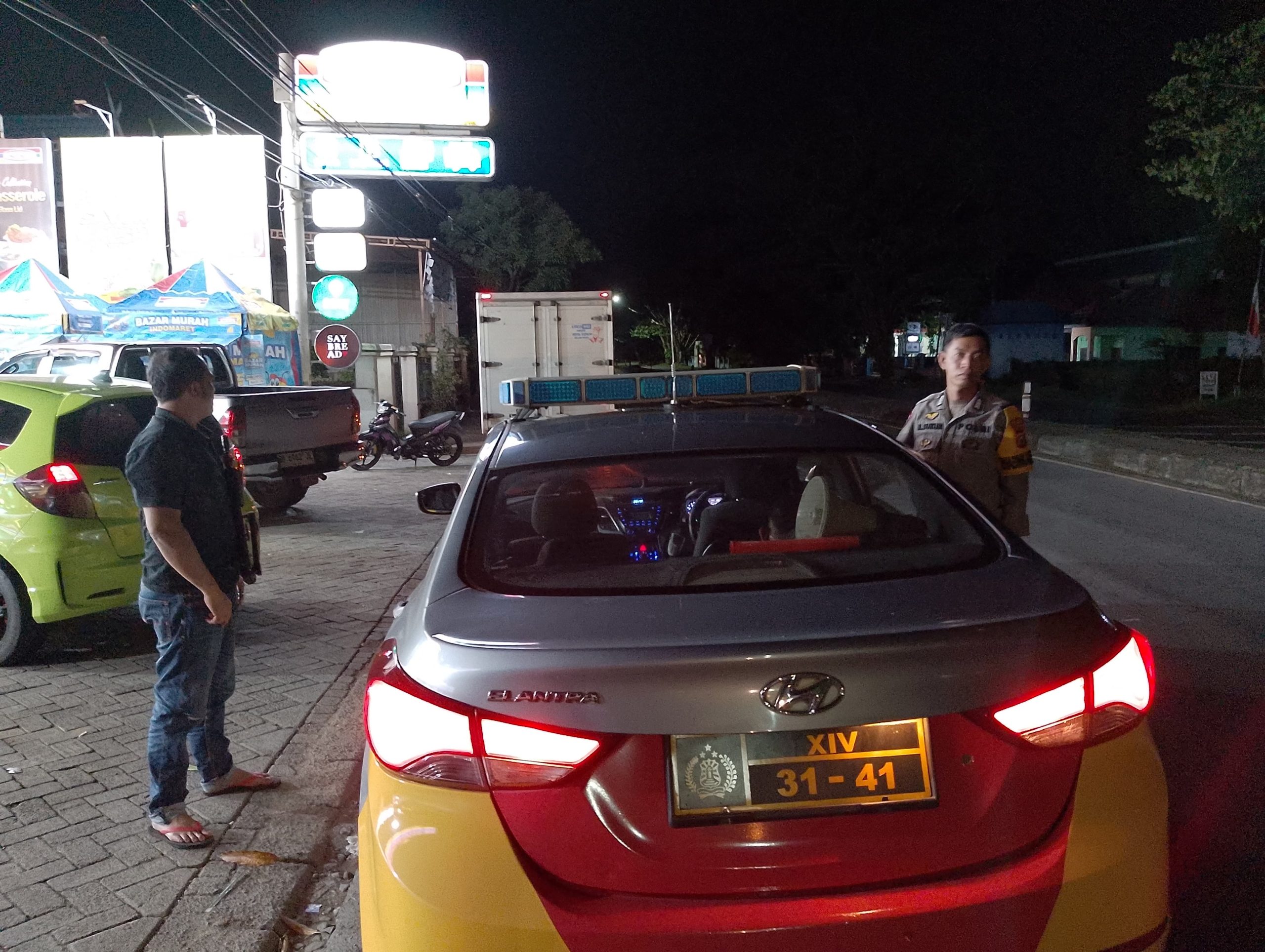 Polsek Mandalle, Polres Pangkep, Tingkatkan Patroli Malam untuk cegah Kriminalitas dan Laka Lantas