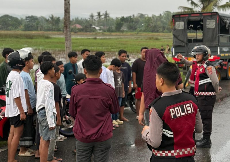 Remaja di Konawe Diminta Menyanyikan Indonesia Raya Setelah Terjaring Balap Liar, Viral di Medsos!