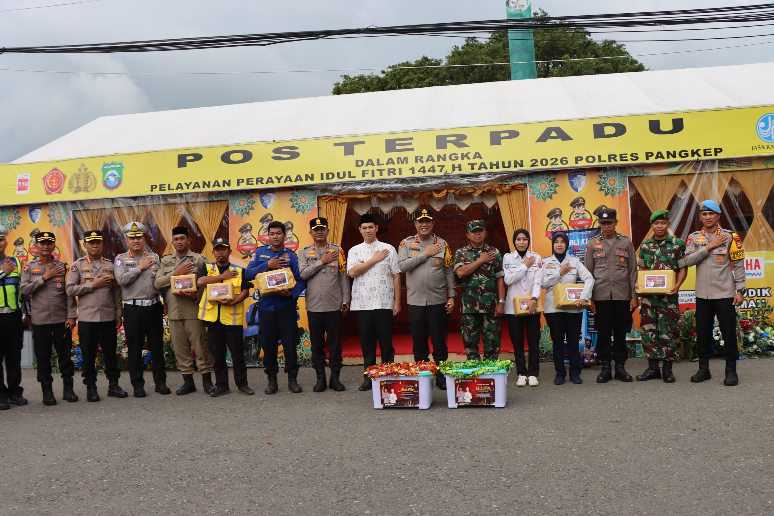 Kapolda Sulsel Cek Kesiapan Pospam Terpadu Bambu Runcing, Tekankan Pelayanan Maksimal dan Sinergitas