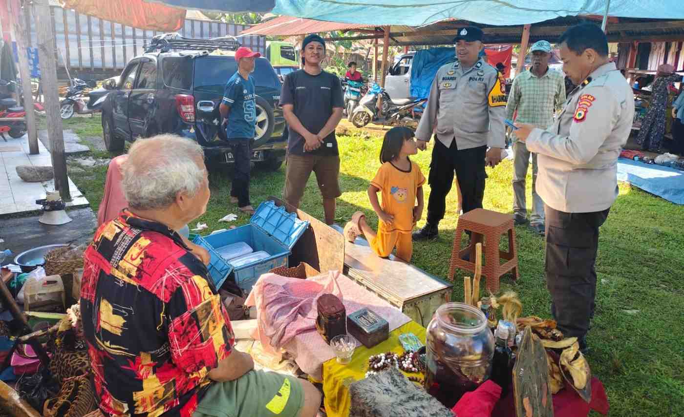 Polisi Mediasi Kesalahpahaman Penjual dan Pembeli di Pasar Balleangin, Situasi Kembali Kondusif