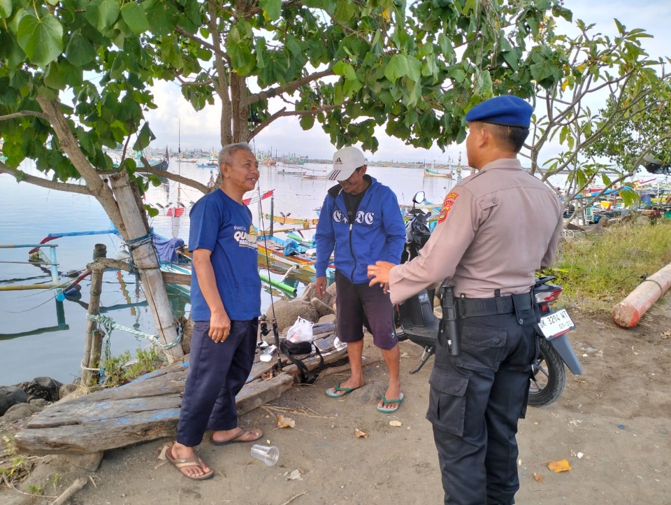 Perkuat Keamanan Pesisir, Polairud Polres Jembrana Kedepankan Patroli Humanis dan Edukasi Keselamatan Melaut