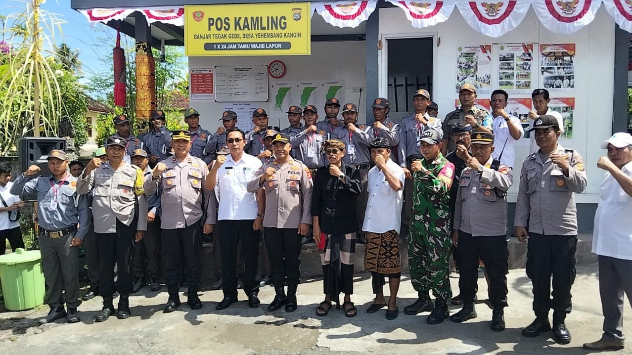 Sinergi Polisi dan Masyarakat Menguat, Lomba Satkamling Polres Jembrana Berjalan Lancar dan Produktif