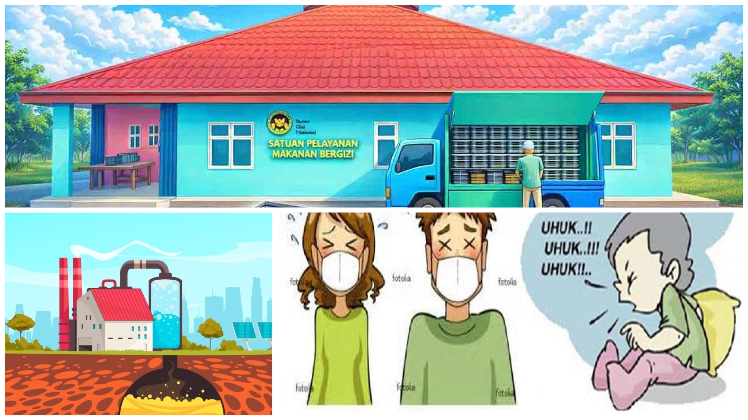 VIRAL.. Dapur SPPG Di Desa Labuhan mulya. Tampa surat ijin, IPAL Tak sesuai SOP , Sudah Beroperasi