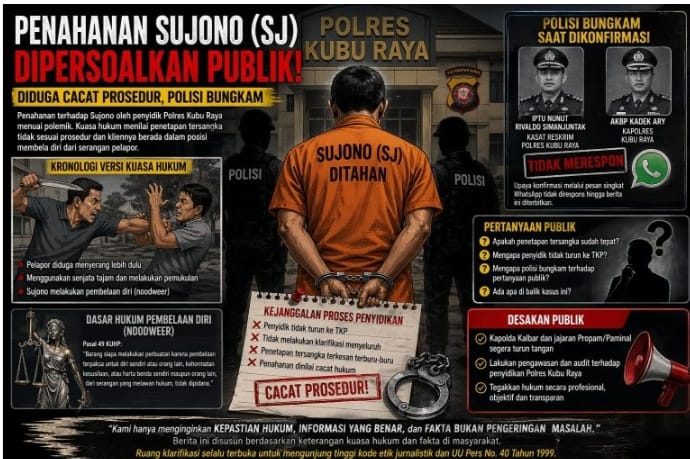 Kejanggalan Kasus Penikaman: Korban Luka Justru Jadi Tersangka Sebelum Olah TKP