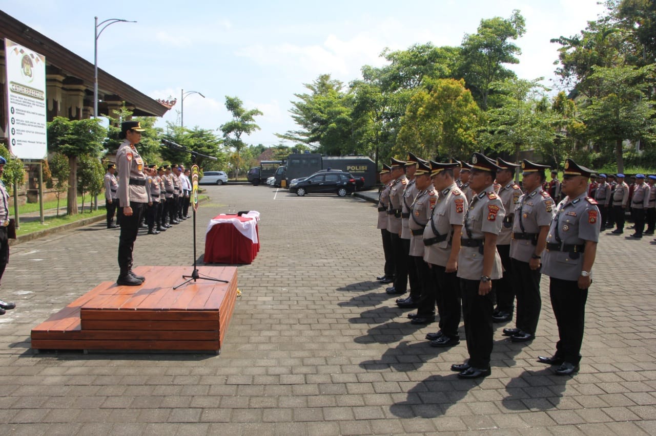Mutasi dan Promosi Jabatan Perkuat Soliditas dan Pelayanan Polres Jembrana