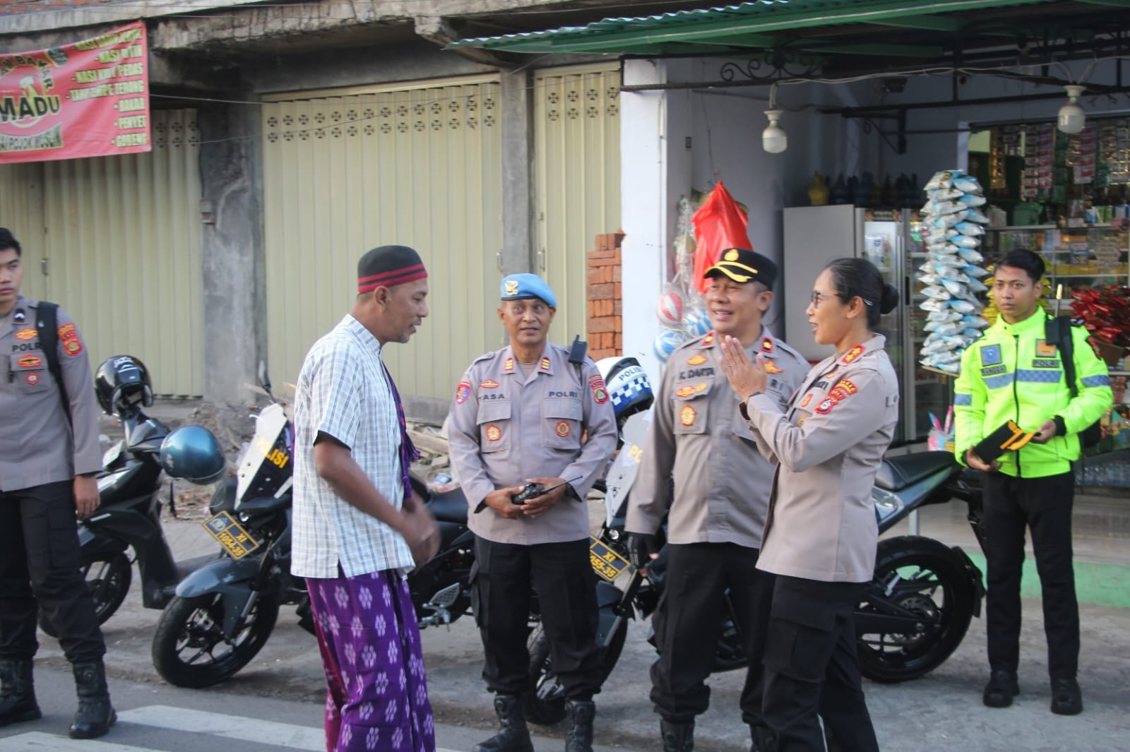 Kapolres Jembrana Pantau Langsung Pelaksanaan Sholat Idul Adha 1447 H, Pastikan Ibadah Berjalan Aman dan Khidmat