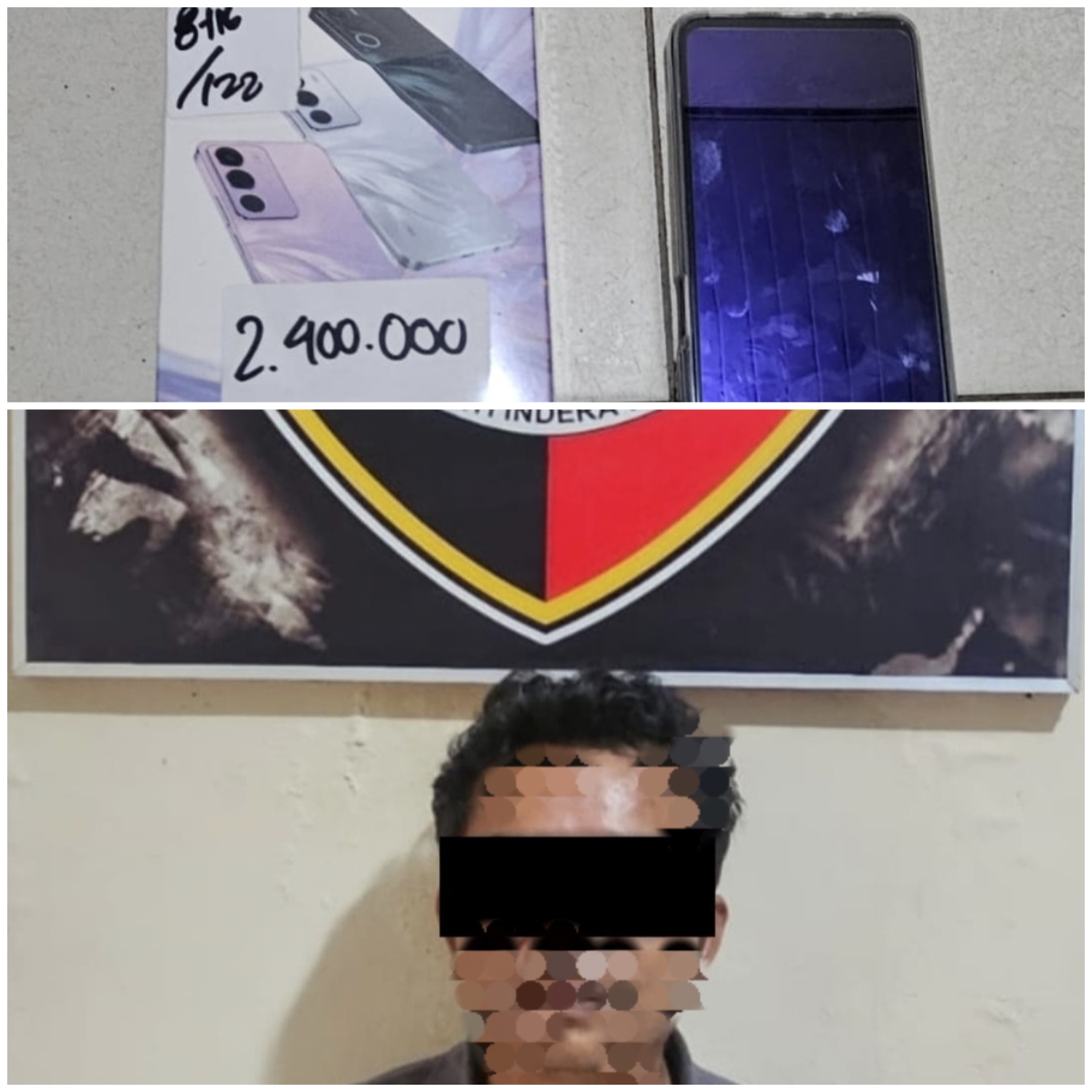 ATT (47) Pencuri Hp Diamankan , Reskrim Polres Mesuji