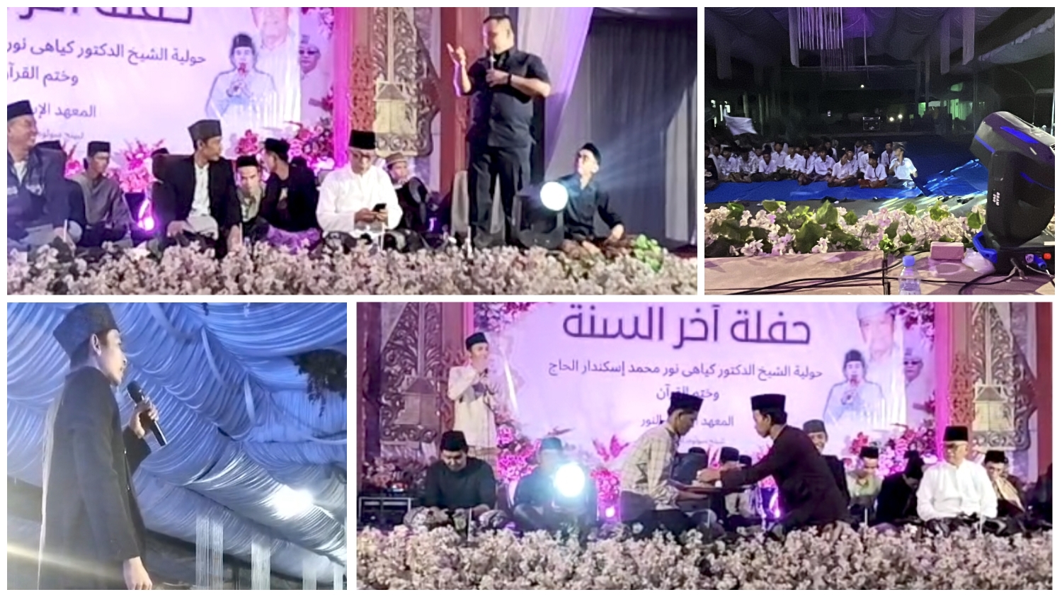 Persiapan Acara di Pondok Pesantren Annur. Oki