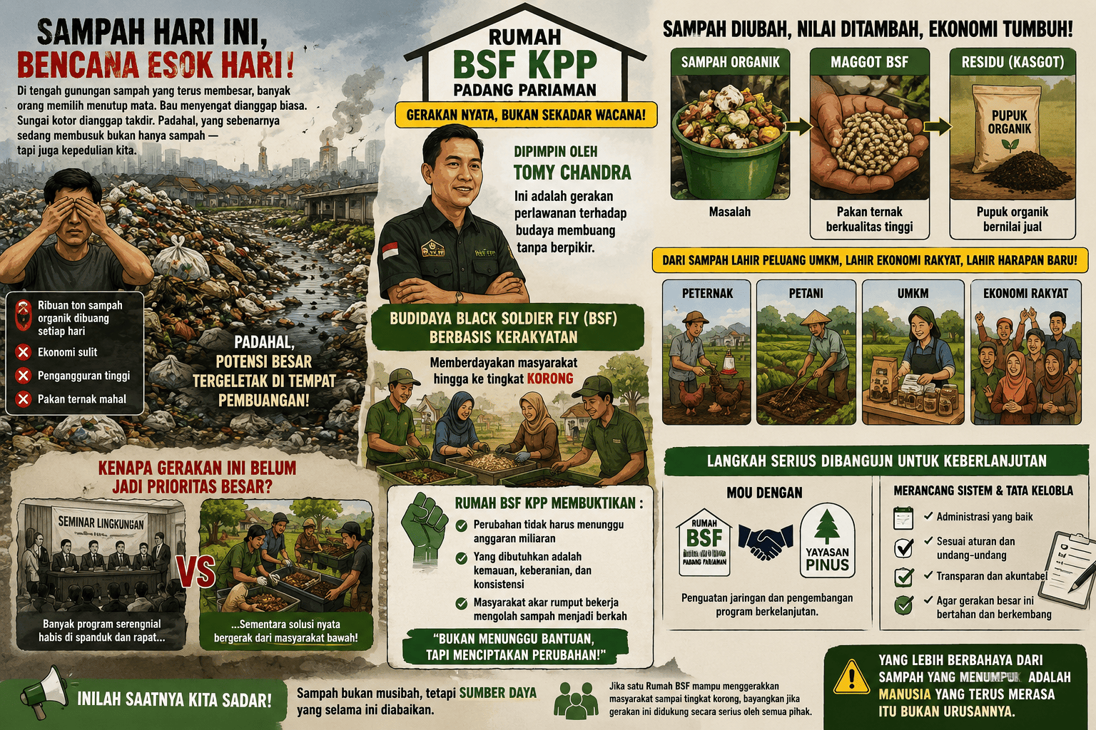 BAU SAMPAH MAKIN MENYENGAT, TAPI YANG PALING BUSUK ADALAH KETIDAKPEDULIAN!