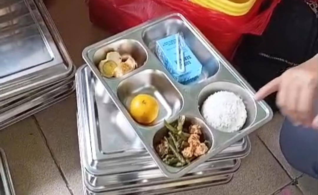 Temuan makanan basi pada menu mbg di  desa cigondang kecamatan labuan di kritisi ketua bppkb dpac labuan