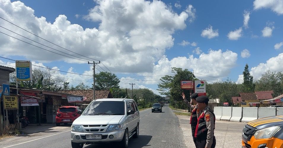 Perkuat Pengamanan, Sat Samapta dan Sat Lantas Polres Mesuji Gelar Patroli Janji Jaga di Titik Krusial*