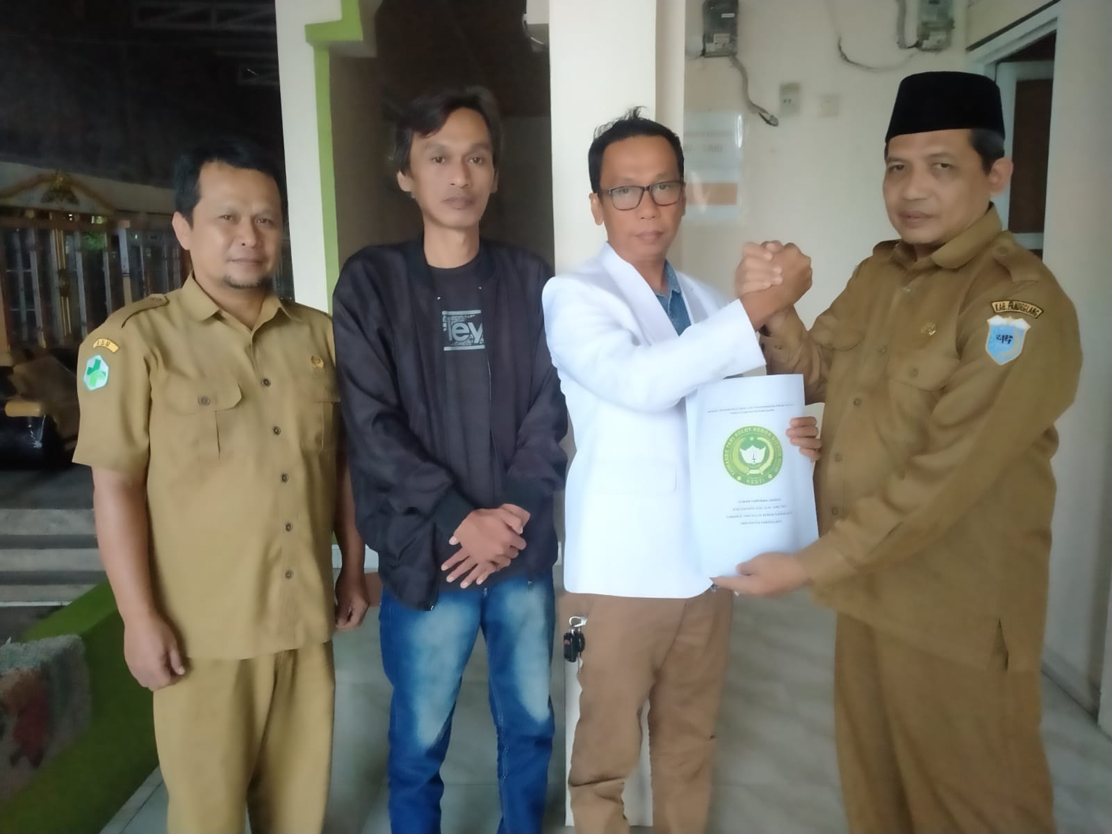 Disdikpora Pandeglang dan DPD KESTI TTKKDH Bahas Kerja Sama Program Pelatihan Pencak Silat di lingkungan Sekolah