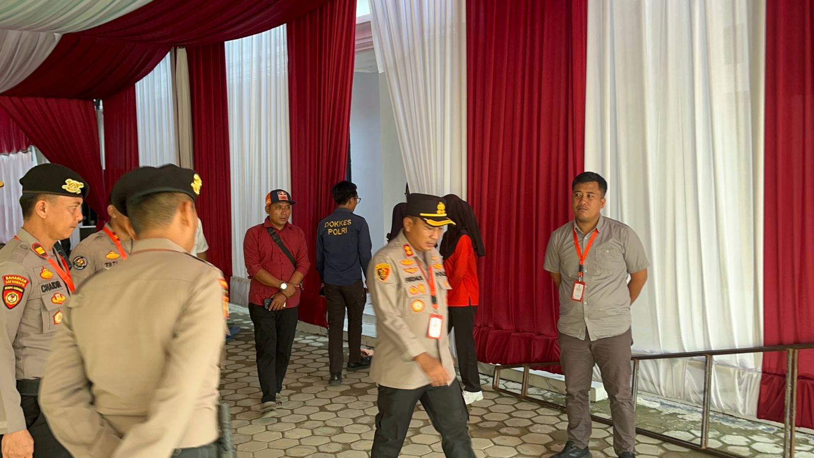 Menjelang Kunjungan Presiden RI ke-7 Joko Widodo ke Kabupaten Mesuji, Kapolres Mesuji Lakukan Pengecekan Menyeluruh Titik Pengamanan