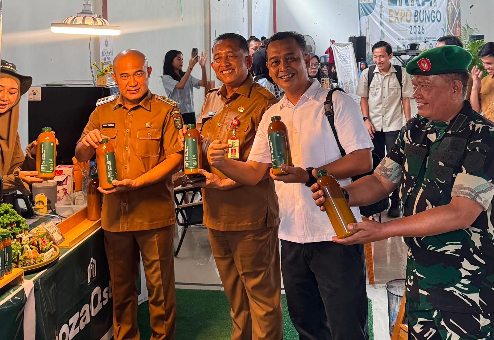 EKRAF Expo Bungo 2026 Resmi Dibuka, Bupati Ajak Warga Cintai Produk Lokal