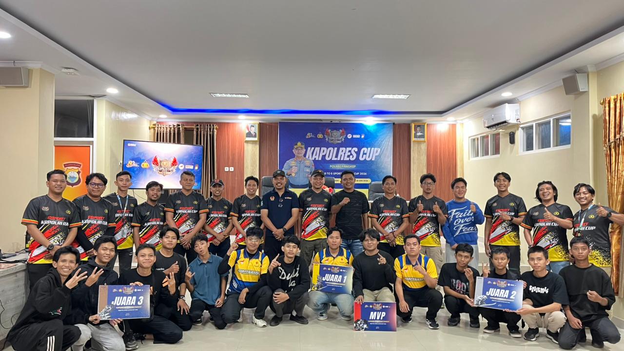KAPOLRES PANGKEP RESMI TUTUP TURNAMEN E-SPORT KAPOLRES CUP ROAD TO KAPOLRI CUP 2026