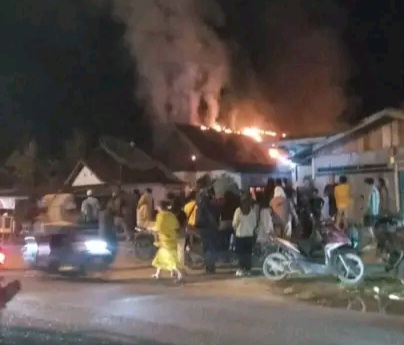 Rumah Warga di Kelurahan Bungo Taman Agung Terbakar, Kerugian Ditaksir Mencapai Rp50 Juta