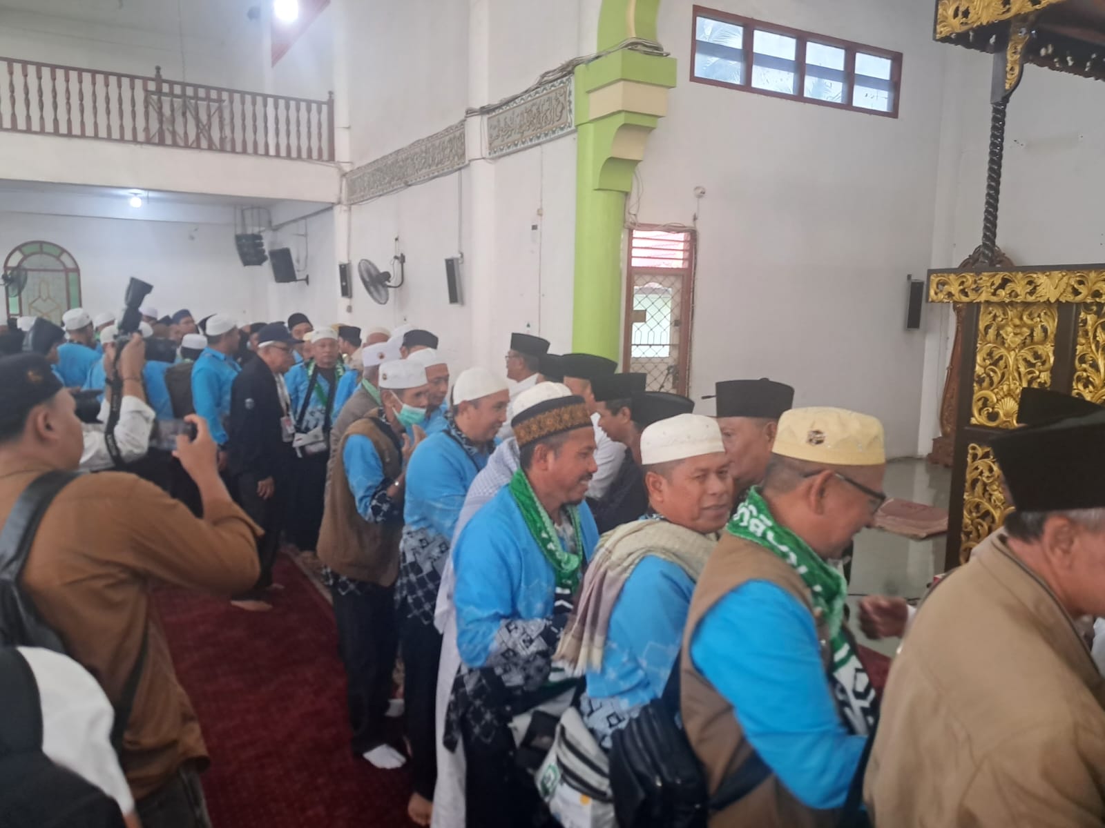 188 Jemaah Haji Kloter 25 Tiba di Bungo, Polres Lakukan Pengamanan Ketat
