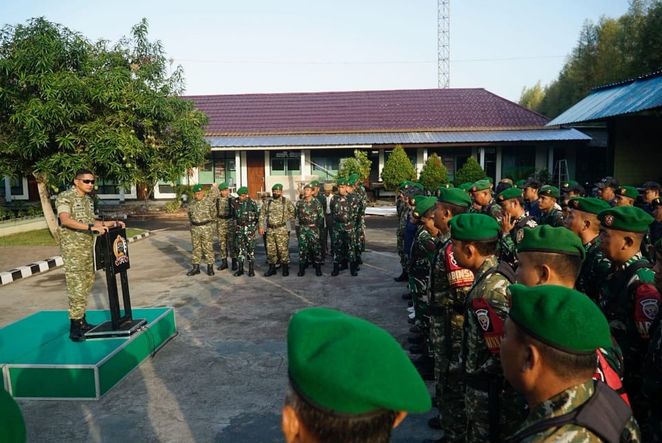 Pimpin Jam Komandan, Letkol Inf SY. Gafur Thalib Apresiasi Dedikasi dan Kinerja Prajurit Kodim Jembrana