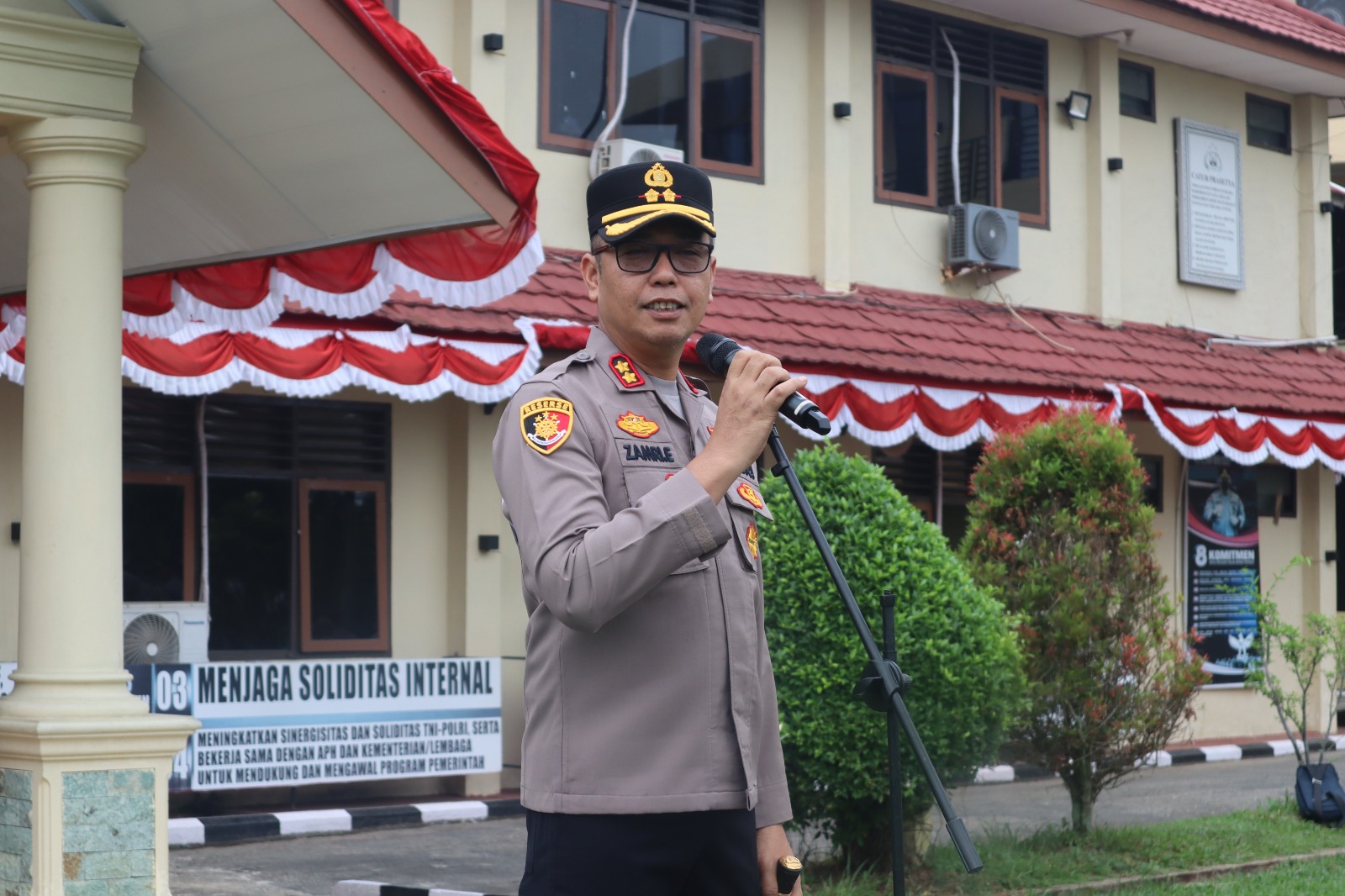 Kapolres Bungo Tegaskan Disiplin Personel, Kunci Profesionalisme dan Pelayanan Prima