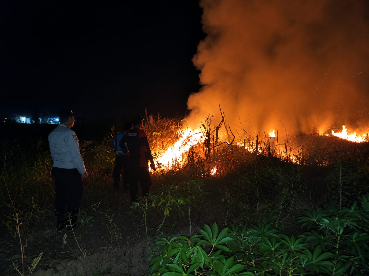 Melalui 110, Polsek Simpang Pematang Gerak Cepat , Menanggapi Aduan Masyarakat.