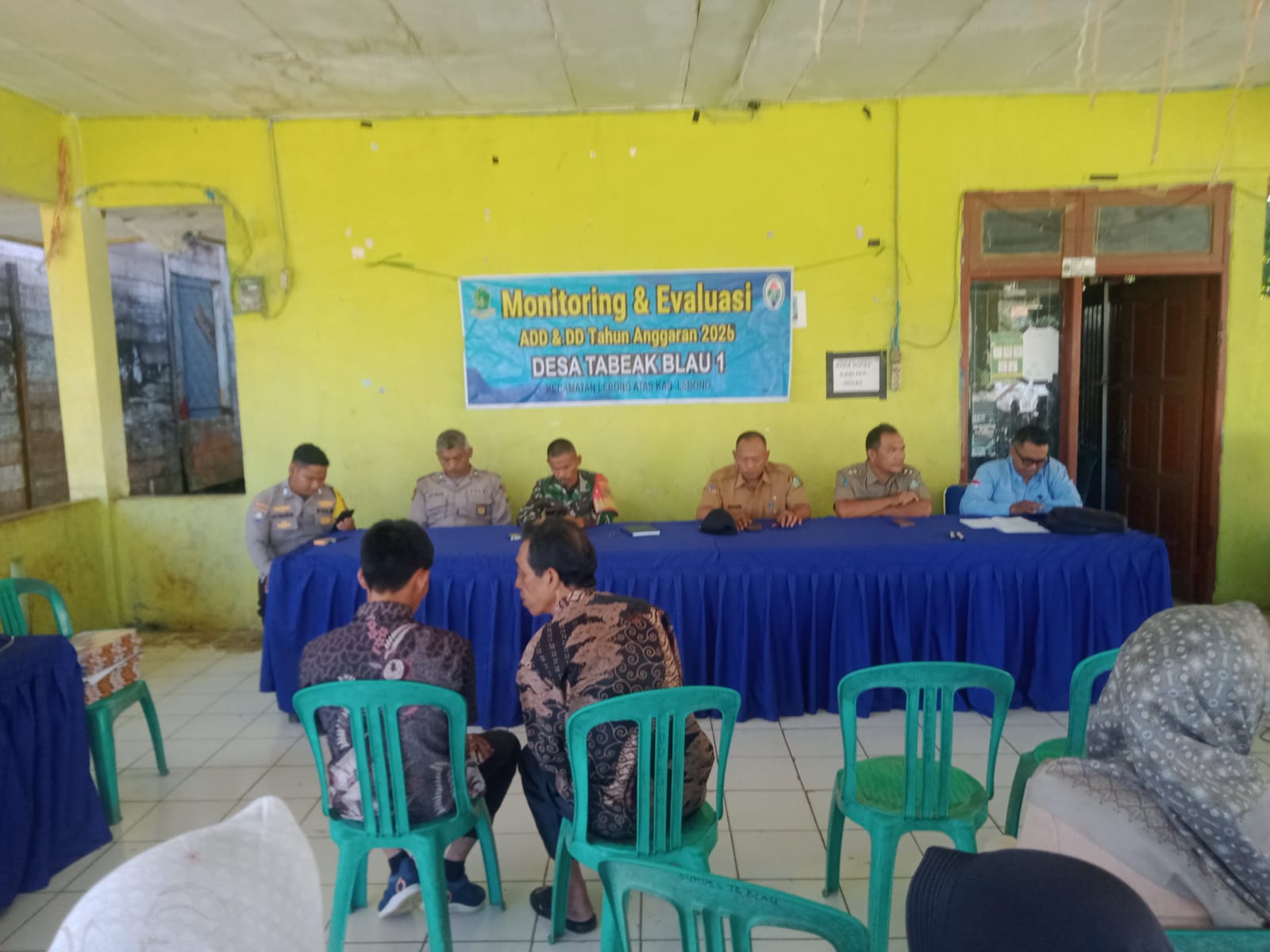 MONITORING DAN EVALUASI ADD/DD TAHUN ANGGARAN 2026 KECAMATAN LEBONG ATAS KABUPATEN LEBONG