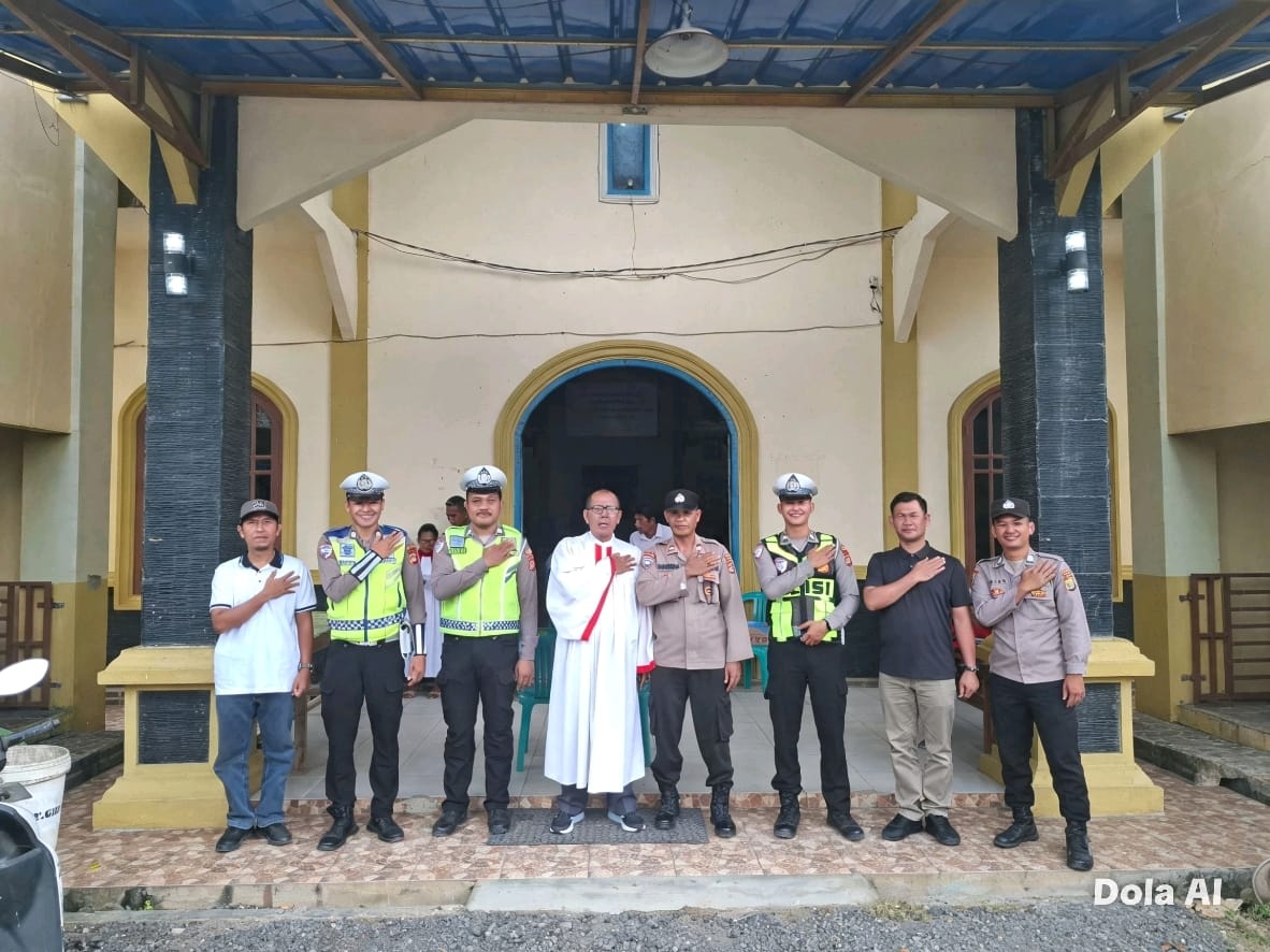 KRYD, Personil Polres Mesuji , Pengaman Tempat ibadah gereja.