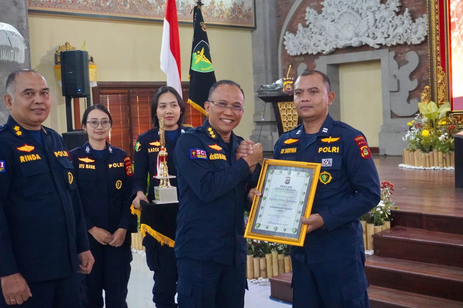 Klinik Polres Jembrana Dinobatkan sebagai FKTP Terbaik I Polda Bali, Bukti Komitmen Hadirkan Layanan Kesehatan Berkualita