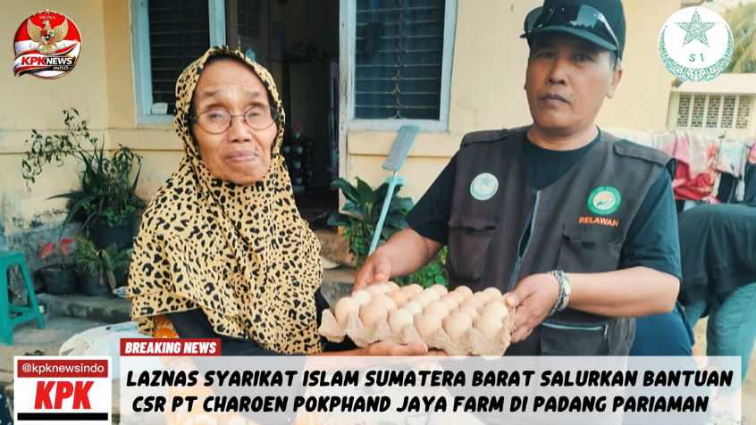GEGER! Kepedulian Nyata untuk Rakyat: LAZNAS Syarikat Islam Sumatera Barat Salurkan Bantuan CSR PT Charoen Pokphand Jaya Farm, Warga Padang Pariaman Sambut Haru