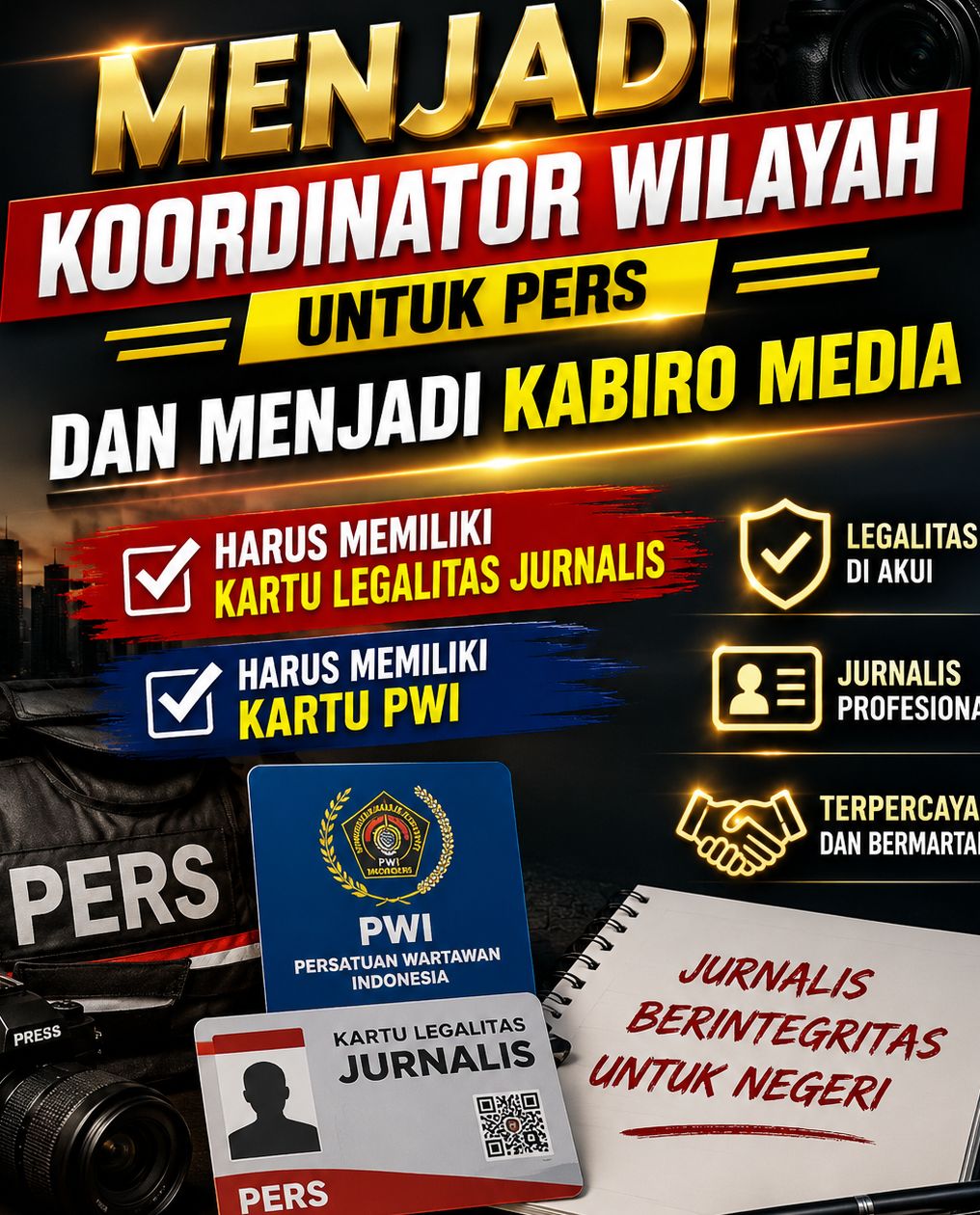 Media Harus Menjunjung Profesionalisme dan Kode Etik Jurnalistik