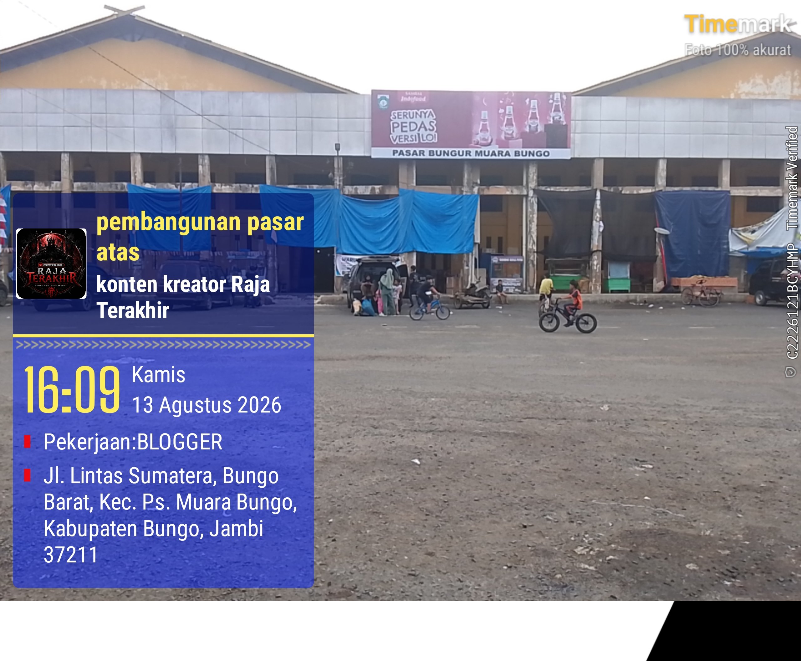 LIPPAN Bungo Minta Pemkab Kaji Ulang Tata Ruang dan Perencanaan Gedung Baru Pasar Atas