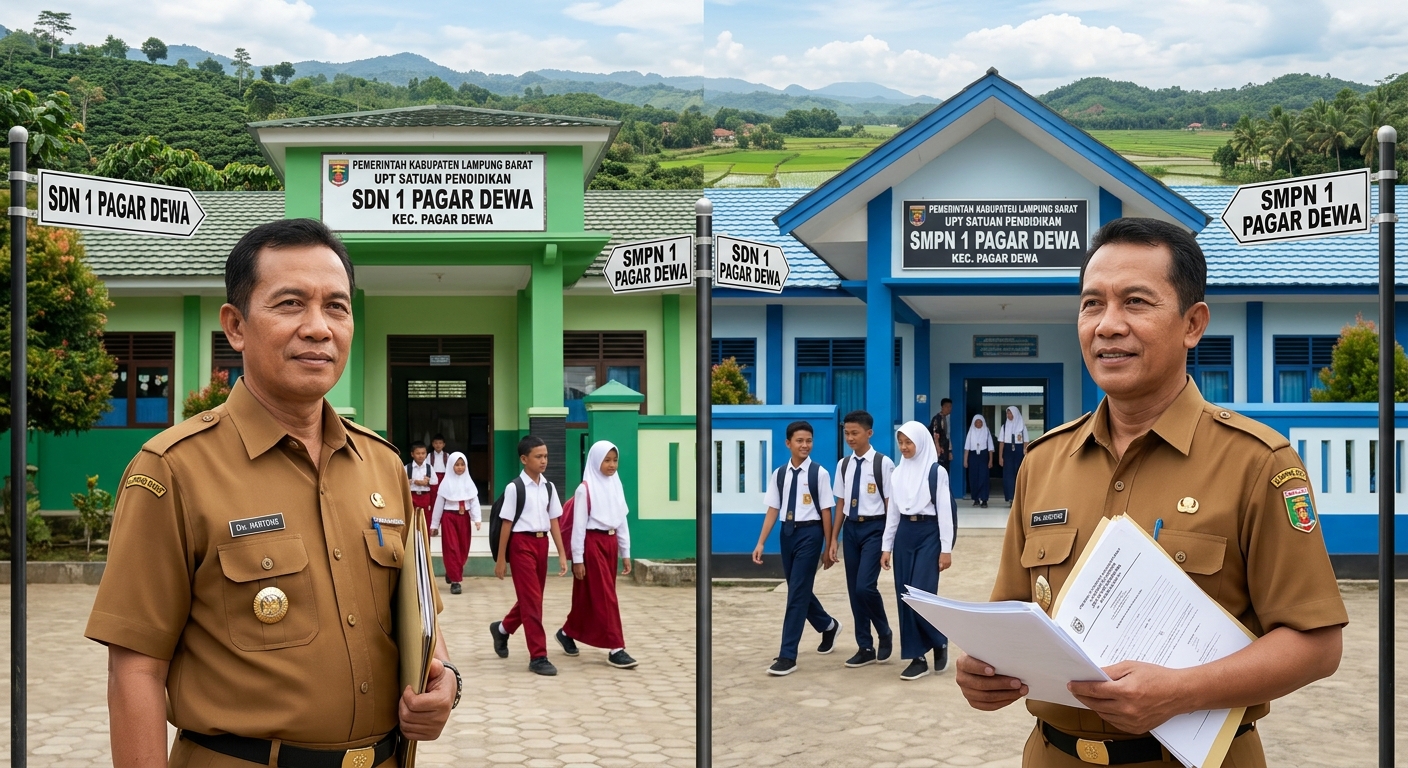 Sorotan Publik terhadap kepsek SDN 1 Pagar Dewa,MD, Menjabat Di Dua Sekolah