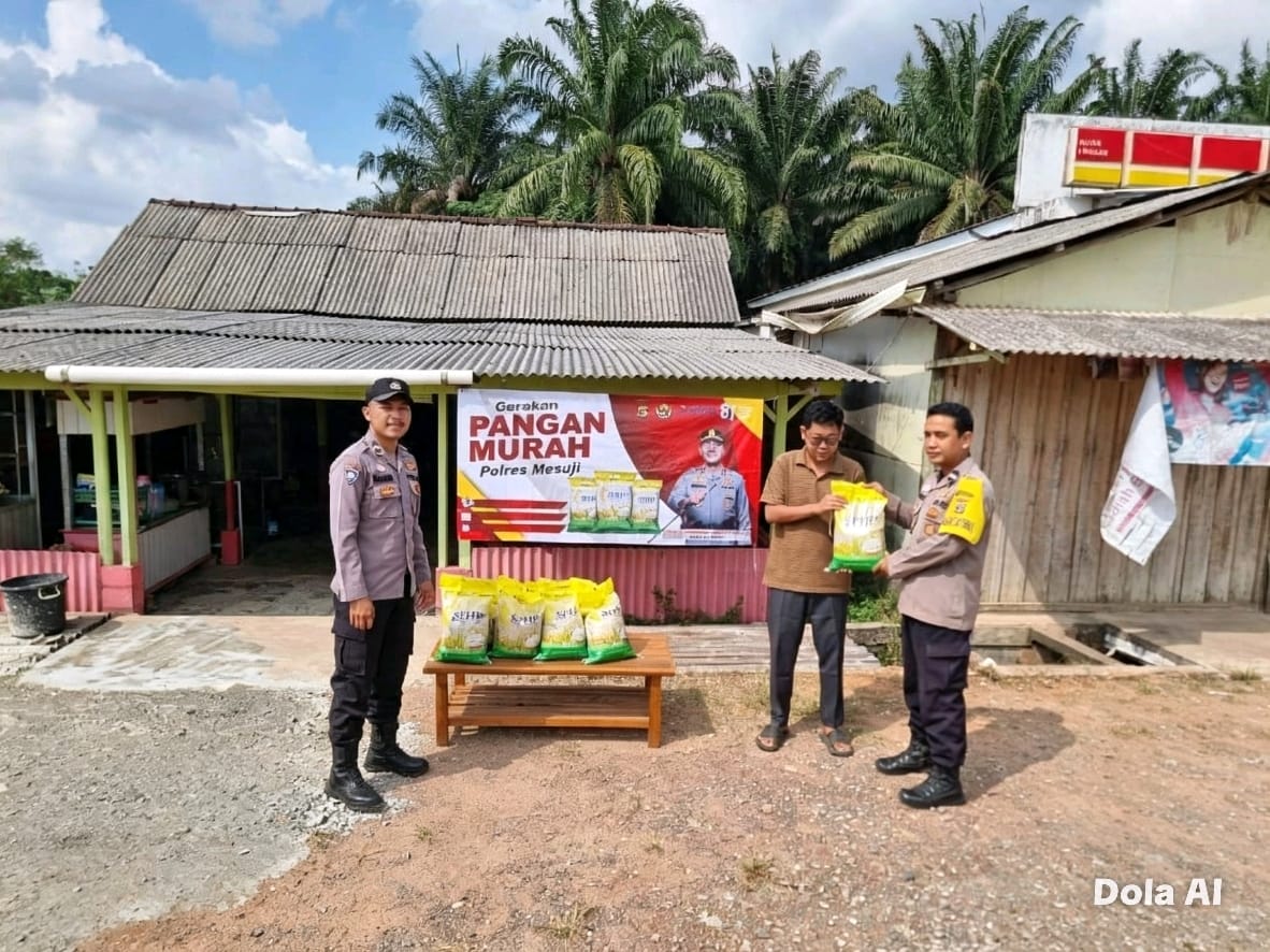 Polsek Tanjung Raya Gencar Menggelar Gerakan Pangan Murah