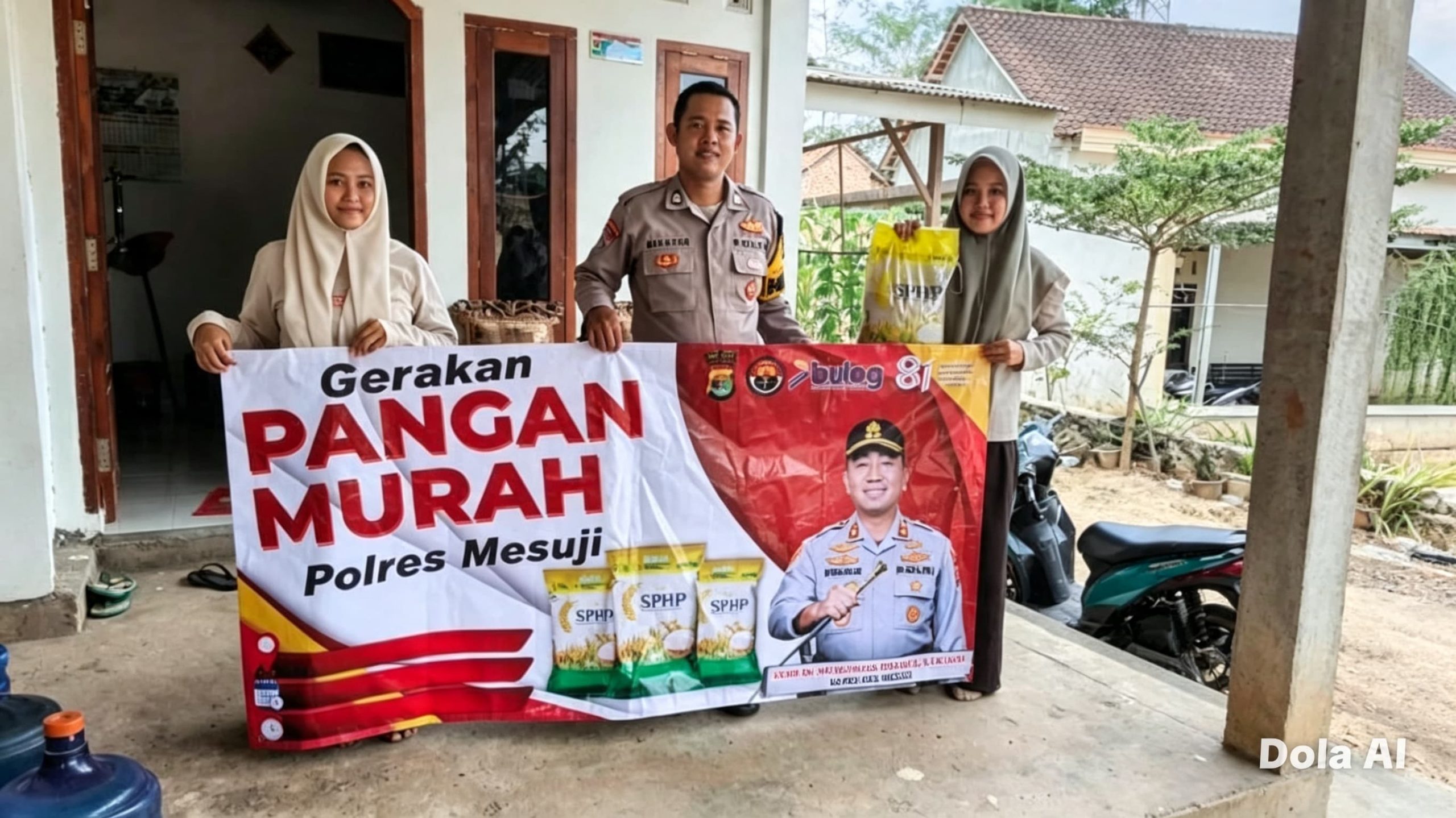 Polsek Tanjung Raya dan Polsek Way Serdang Gencar Menggelar Gerakan Pangan Murah