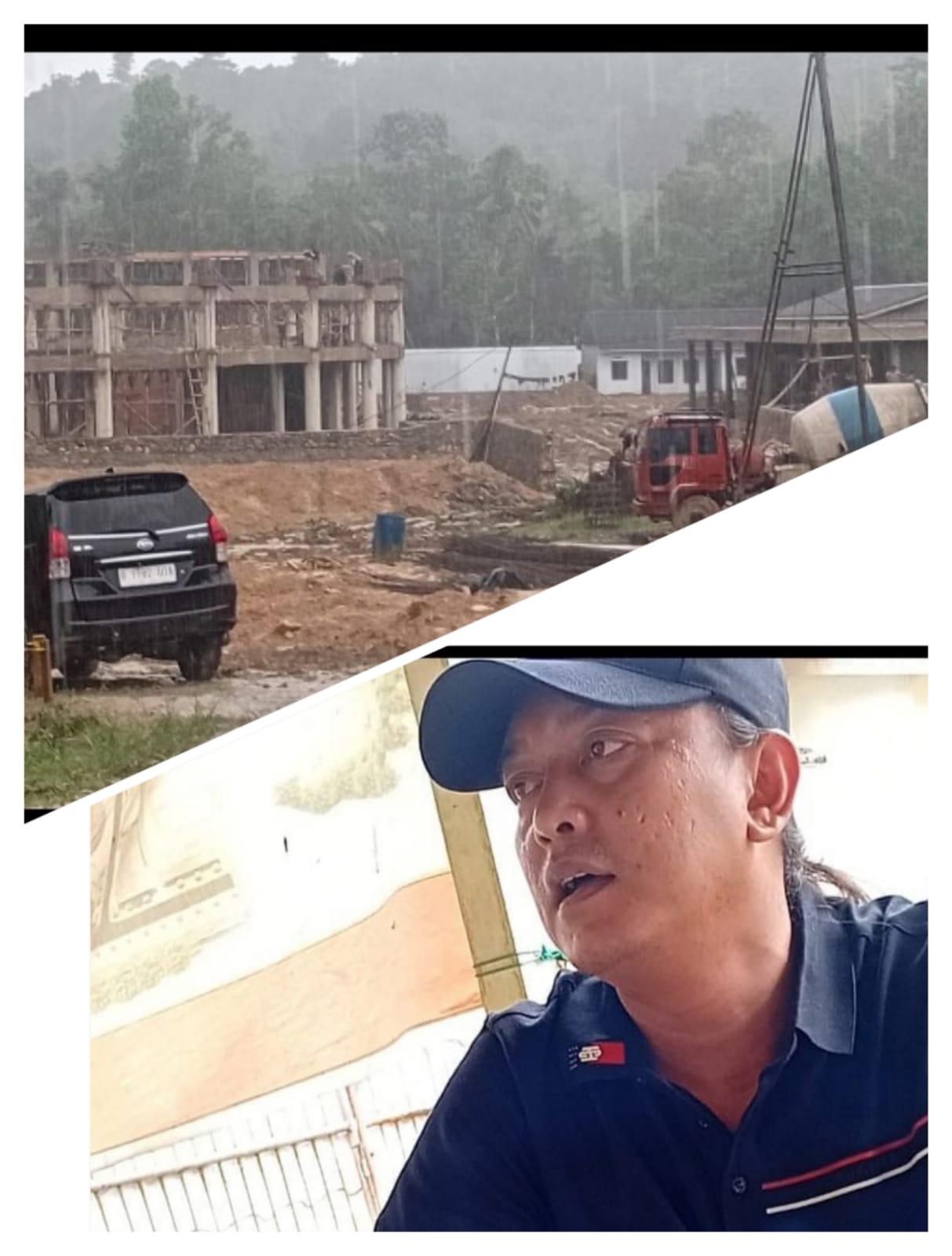DUGAAN PENGGUNAAN BAHAN MATERIAL YANG TIDAK STANDAR MENGANCAM KOKOHNYA PROYEK SMAN SUKMA NIAS