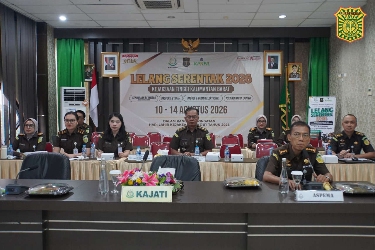 Pontianak KEJATI KALBAR OPTIMALKAN PEMULIHAN ASET DAN PNBP