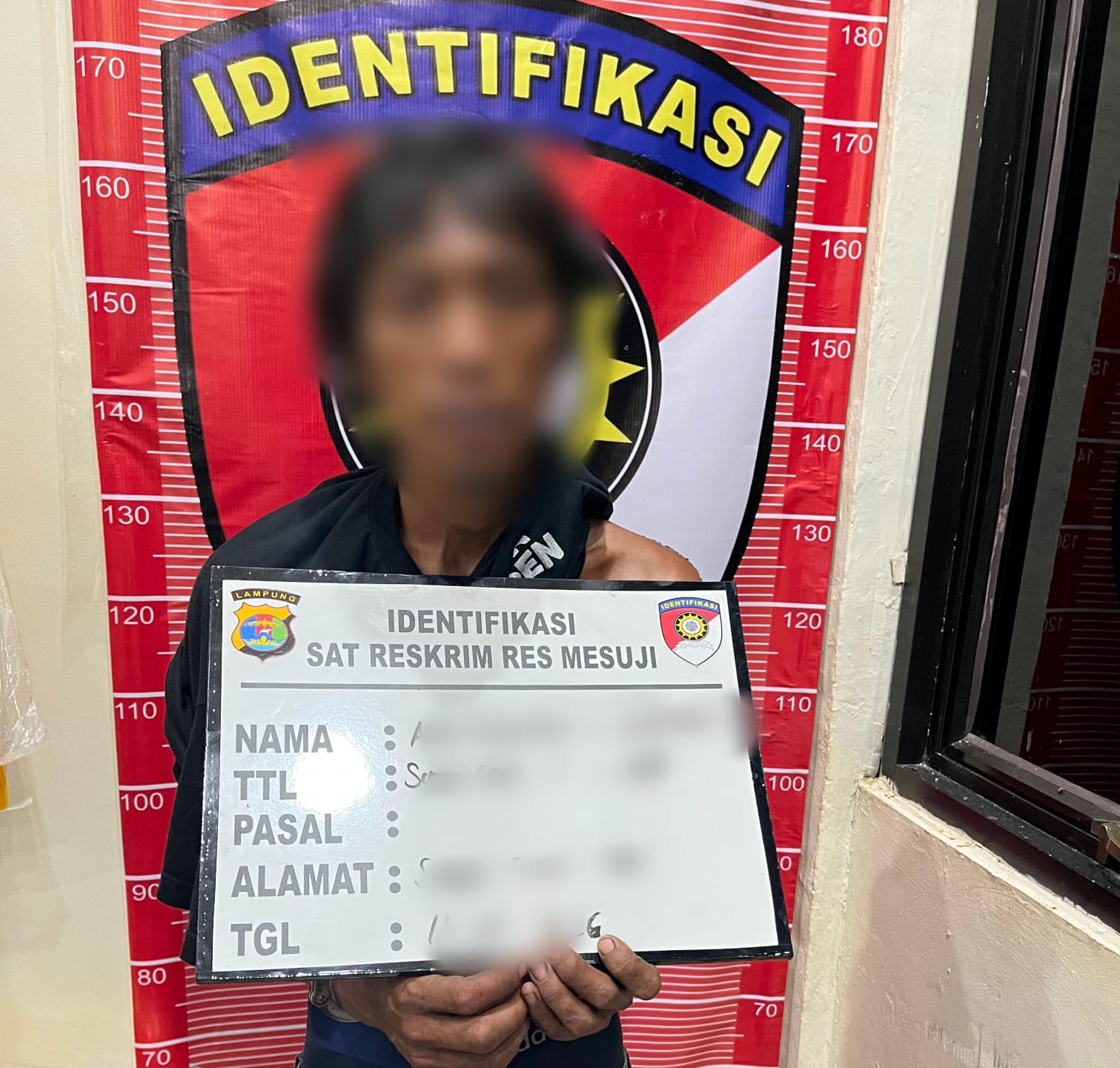 Kejar dan Tangkap! Kurang Dari 2×24 Jam Tim Gabungan Polres Mesuji Berhasil Ringkus Pelaku Pembunuhan di Wiralaga I