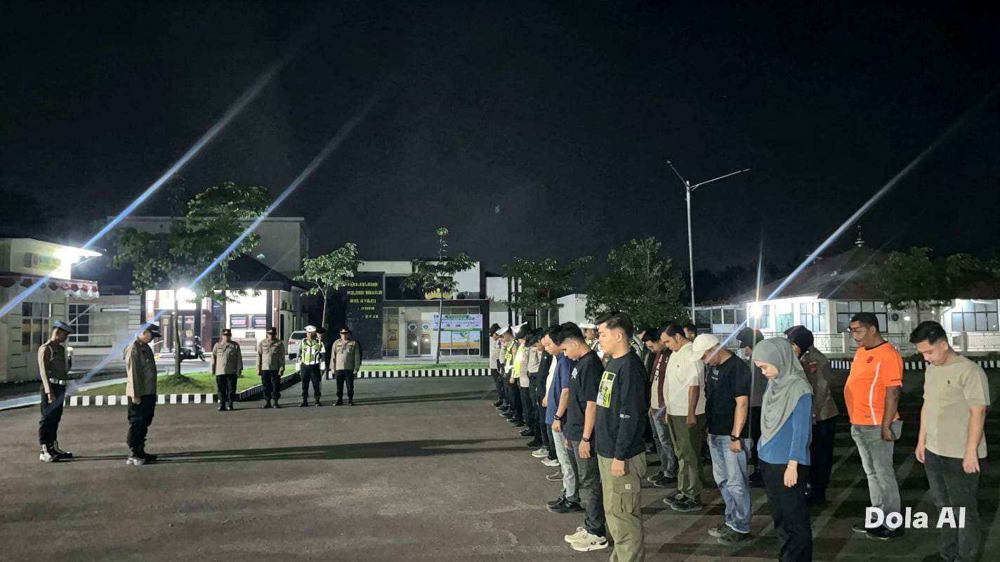 Jajaran Polres Mesuji melalui Personil Siaga Kompi III, Terus Tingkatkan keamanan