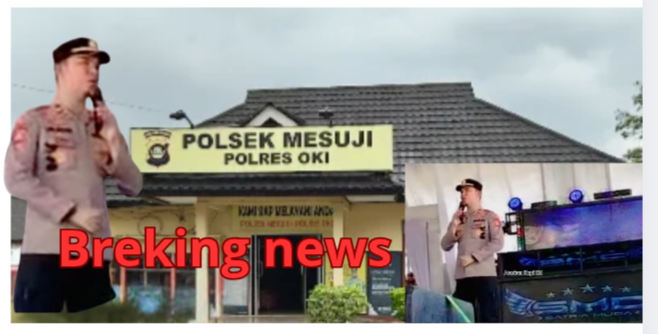 Imbauan Kapolsek Mesuji OKI di Acara Pernikahan Warga Desa Sungai Sodong