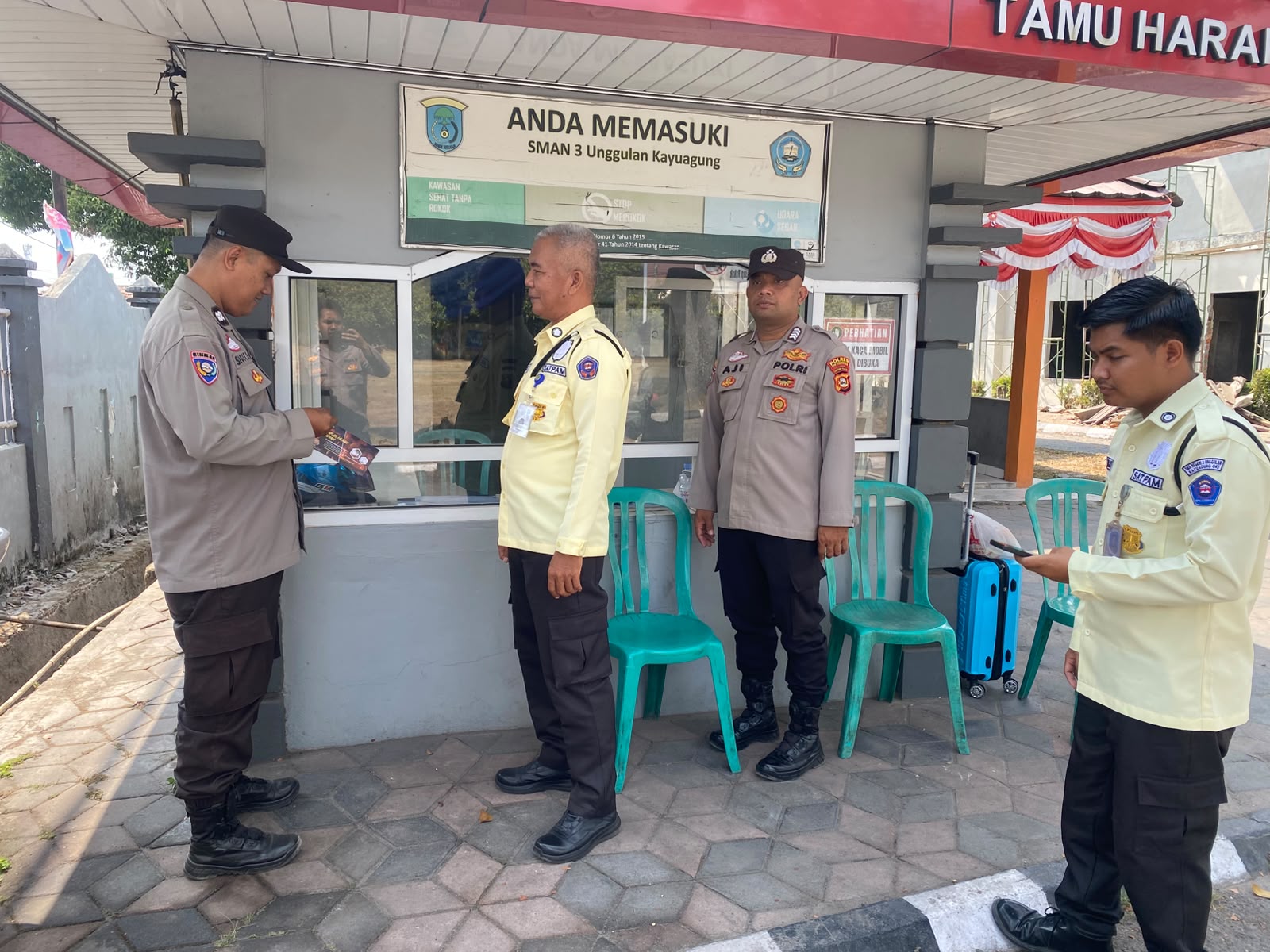 Sat Binmas Polres OKI Gencarkan Cegah Karhutla, Sasar Perusahaan hingga Sekolah