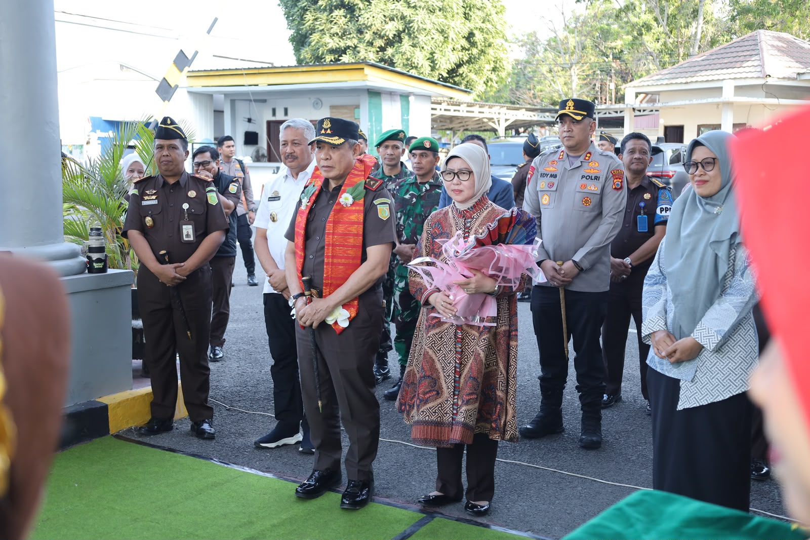 Kajati Sulsel Kunjungi Kejari Pinrang, Instruksikan Jajaran Tingkatkan Kinerja dan Profesionalitas
