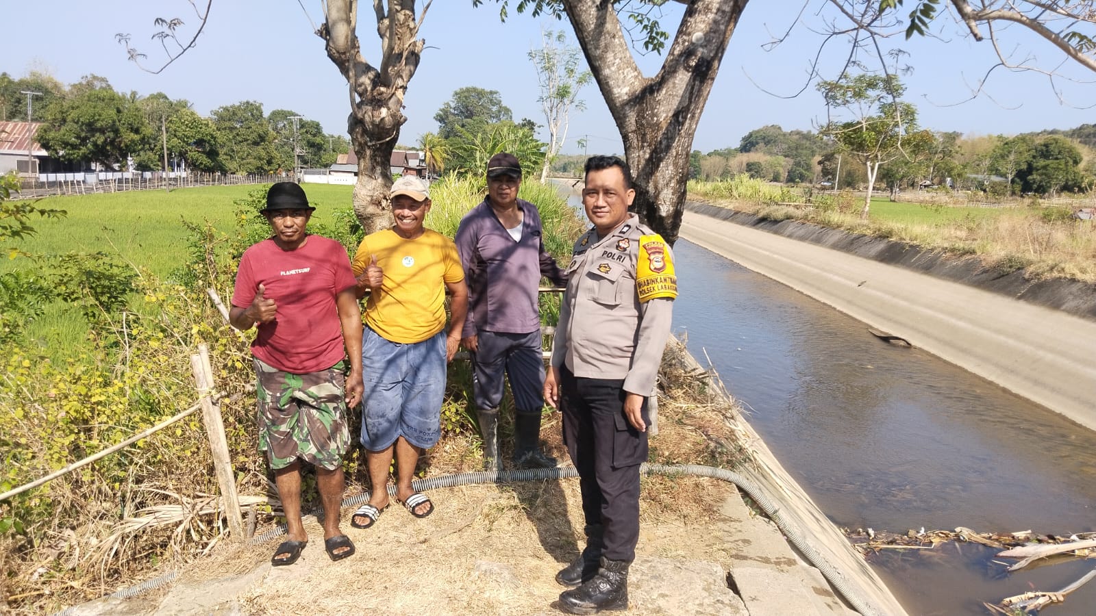 BHABINKAMTIBMAS POLSEK LABAKKANG SAMBANG WARGA, IMBAU WASPADA KEBAKARAN DAN PENCURIAN TERNAK