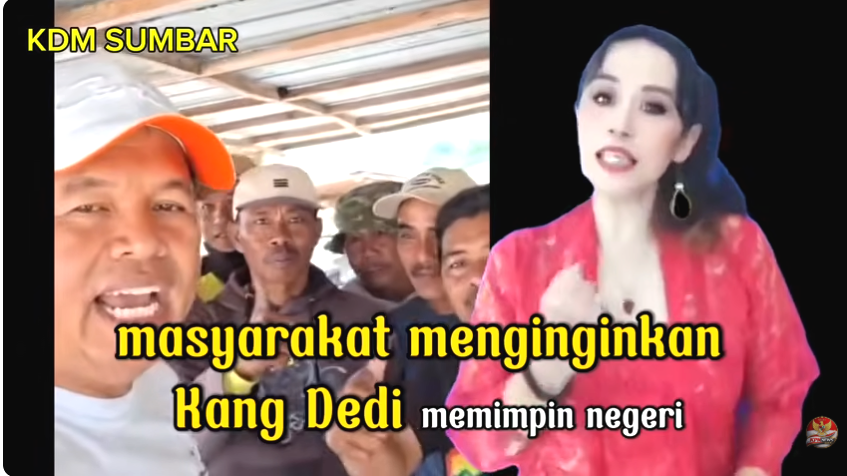 VIRAL! BARU SEHARI TAYANG, LAGU “KANG DEDI MULYADI UNTUK INDONESIA” DISEBUT SUDAH DITONTON RIBUAN KALI!