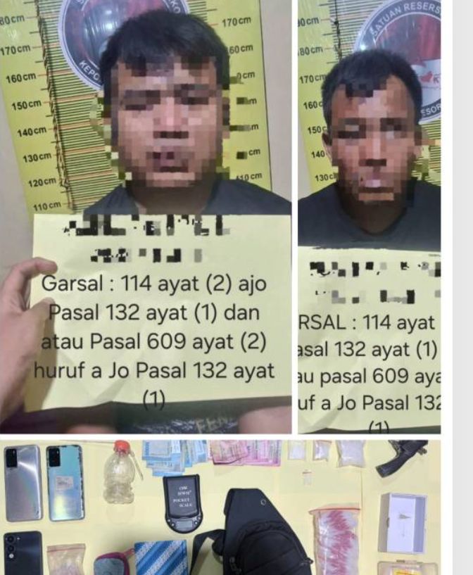 Peredan Narkotika Jenis Sabu  Di Kabupaten  Bungo Kembali Berhasil Di Ungkap Jajaran  Satresnarkoba