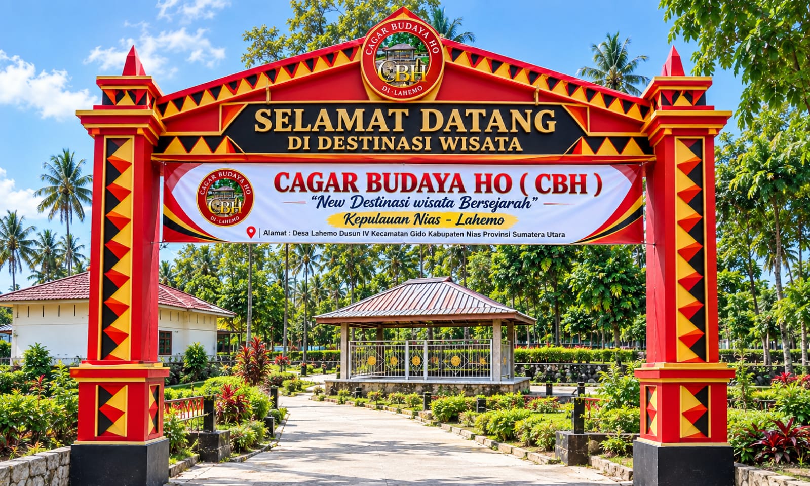 Fa’ahakhododo Waruwu, S.Pd., Gr. Apresiasi Semua Pihak Yang Mendukung Pembenahan Cagar Budaya HO.