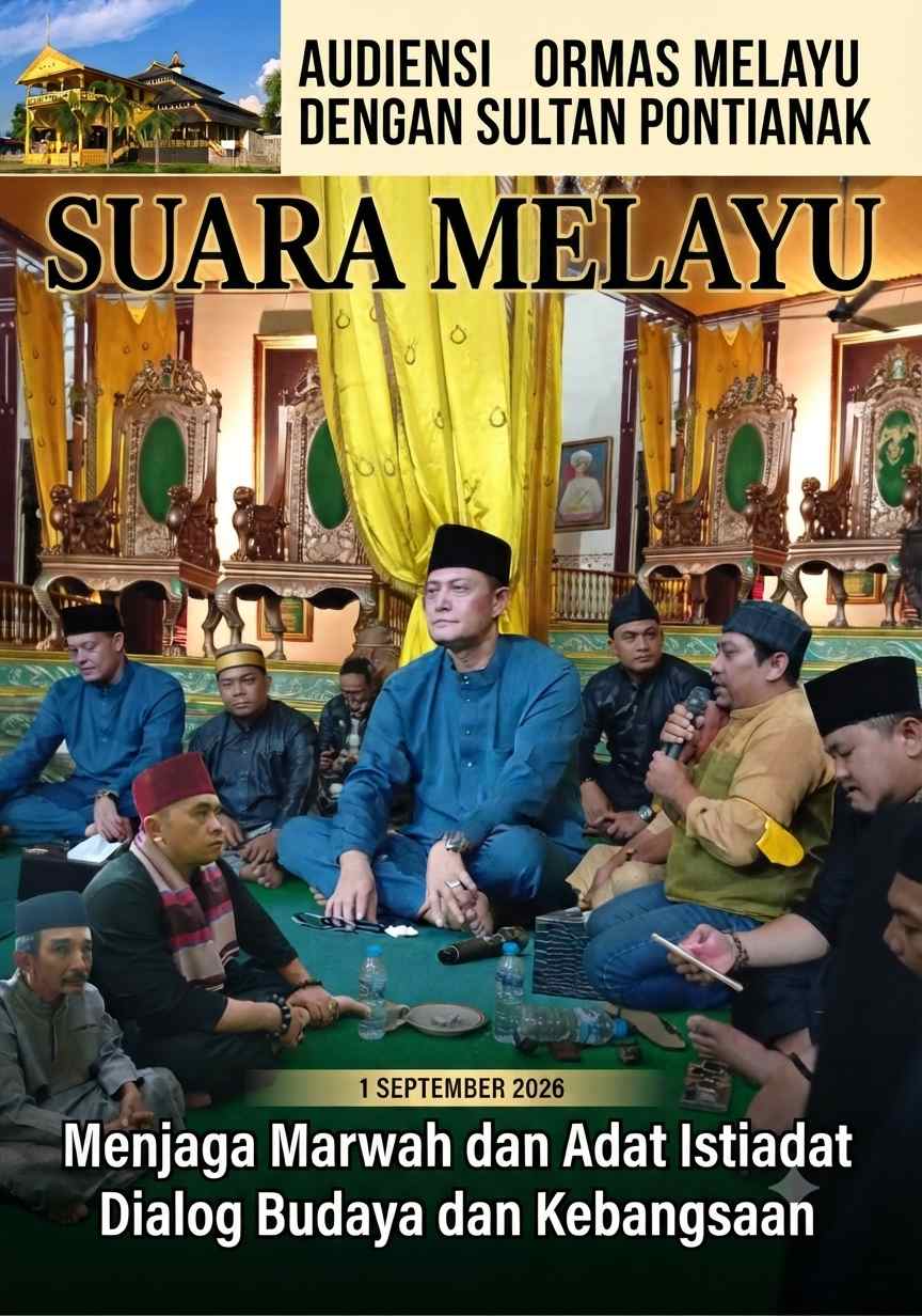 AUDIENSI ALIANSI KERABAT MELAYU KALIMANTAN BARAT DENGAN YANG MULIA SRI BAGINDA SULTAN YANG KE IX ISTANA KADRIAH KESULTANAN PONTIANAK Syarif Melvin Alkadrie, S.H., M.E