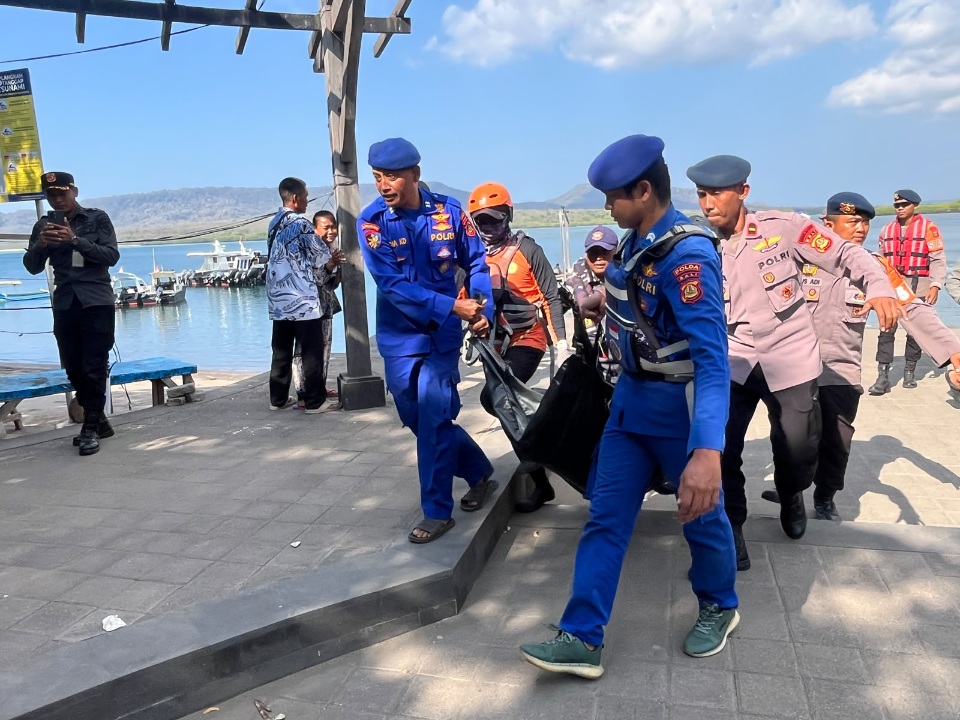 Tim SAR Gabungan Temukan Korban Jatuh ke Laut di Selat Bali pada Hari Kelima Pencarian