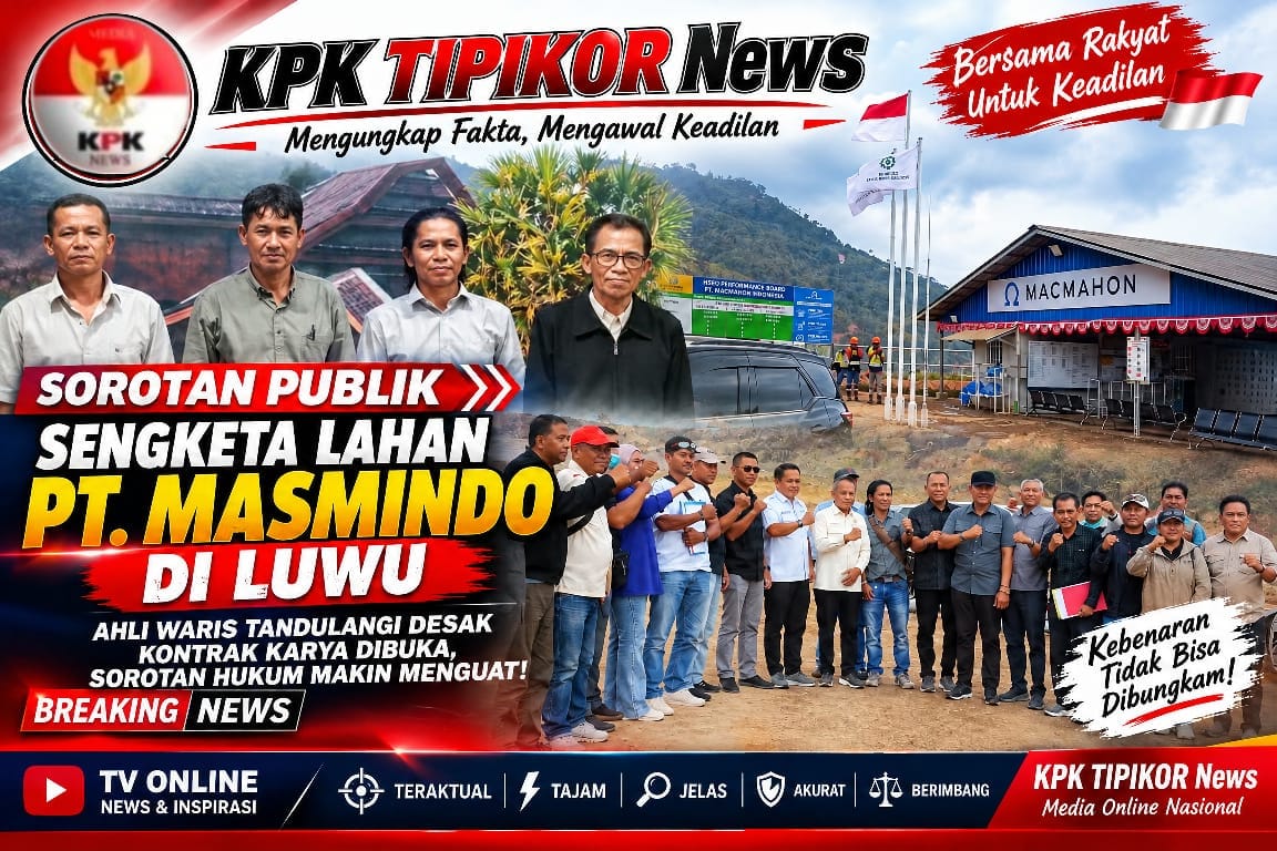 AHLI WARIS ABDUL SALAM TANDULANGI SIAP BAWA POLEMIK LAHAN DAN KONTRAK KARYA MDA KE PEMERINTAH PUSAT