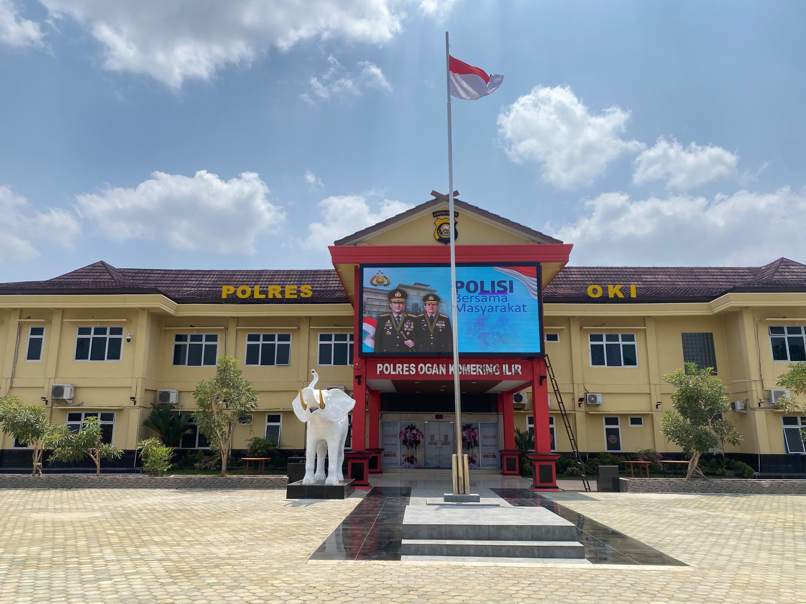 Polisi Bersama Masyarakat”, Pesan Kapolri Menggema di OKI